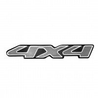 EMBLEMA 4X4 S10 PRATA UNIDADE