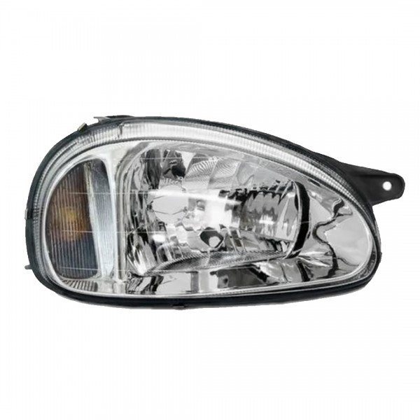 FAROL PISCA CORSA 2000/ CRISTAL CARCAÃ‡A CINZA MG LADO DIREITO