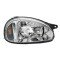 FAROL PISCA CORSA 2000/ CRISTAL CARCAÃ‡A CINZA MG LADO DIREITO