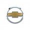 EMBLEMA PORTA MALA ASTRA 02 GRAVATA OURO
