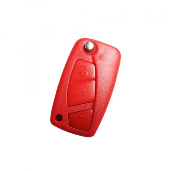 CHAVE CANIVETE FIAT VERMELHO 
