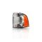LANTERNA PISCA DIANTEIRA DODGE RAM 94 95 96 97 98 99 00 01 CRISTAL AMBAR LE