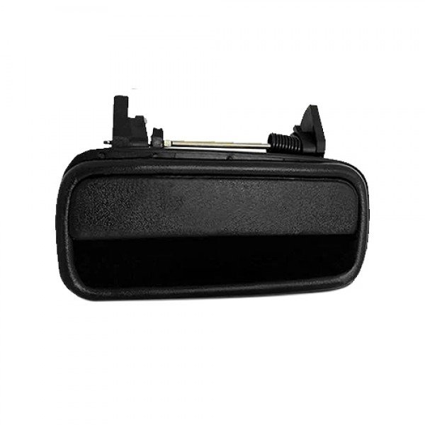 MACANETA EXTERNA PARA A PORTA TRASEIRA ESQUERDA COR PRETO   TOYOTA HILUX GI 1992 A 2005