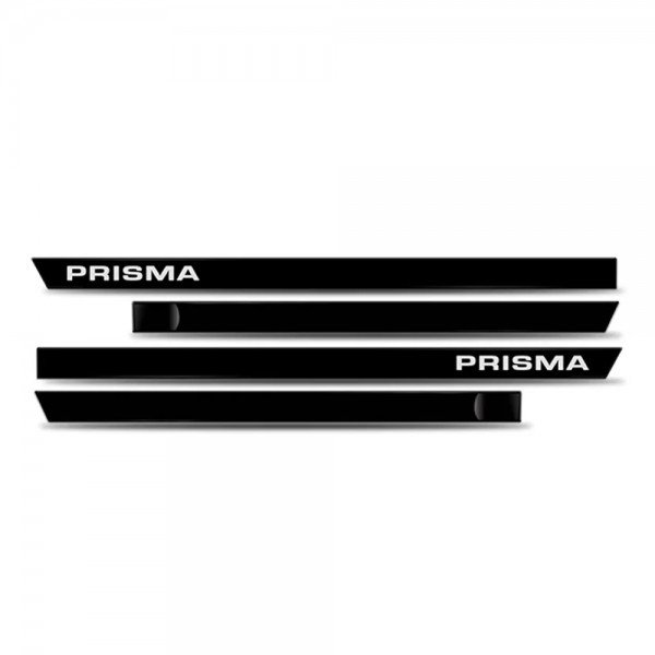 FRISO LATERAL PRISMA 2012 NOVO 4P 4 PEÃ‡AS 