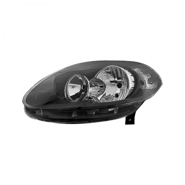 FAROL PALIO 2012 MASCARA NEGRA LADO ESQUERDO