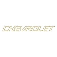 ADESIVO CHEVROLET S10 2001 OURO TAMPA TRASEIRO 