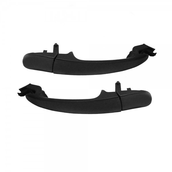 MACANETA EXTERNA PORTA DIANTEIRA E TRASEIRA DIREITA E ESQUERDA PRETO SEM CHAVE VOLKSWAGEN BORA 200O A 2010 FOX 2003 A 2009 GOL GV GVI GOLF APOS 1999 PASSAT APOS 2002 POLO APOS 2002 