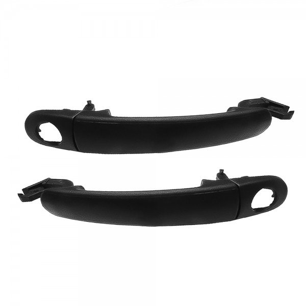 MACANETA EXTERNA PORTA DIANTEIRA DIREITA E ESQUERDA PRETO SEM CHAVE VOLKSWAGEN BORA 200O A 2010 FOX 2003 A 2009 GOL GV GVI GOLF APOS 1999 PASSAT APOS 2002 POLO APOS 2002 