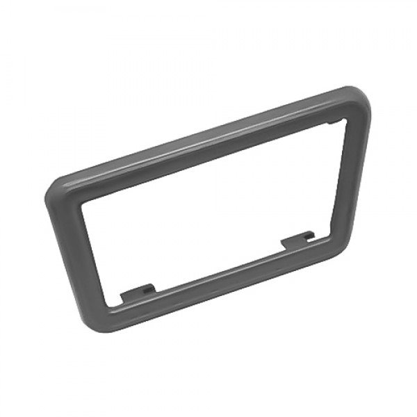 MOLDURA DA MACANETA INTERNA PARA PORTA DIANTEIRA ESQUERDA COR CINZA   VOLKSWAGEN GOL GI ATE 1986 SANTANA ATE 1986