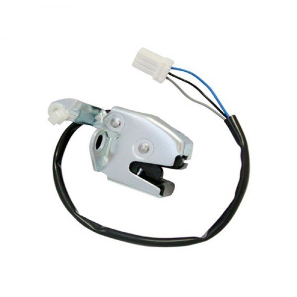 FECHADURA MECANICA DA PORTA TRASEIRA LADO ESQUERDO COM MICRO SWITCH BAU  FIAT DOBLO 2001 A 2009 DOBLO CARGO 2009 A 2016