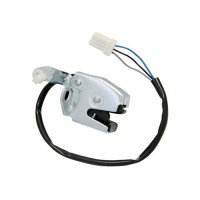FECHADURA MECANICA DA PORTA TRASEIRA LADO ESQUERDO COM MICRO SWITCH BAU  FIAT DOBLO 2001 A 2009 DOBLO CARGO 2009 A 2016