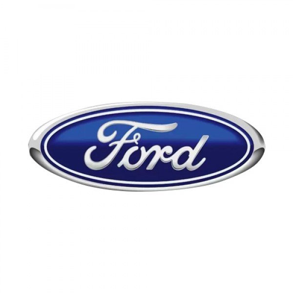 EMBLEMA CHAVE CANIVETE FORD AZUL PAR 