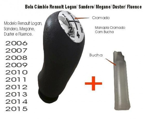 BOLA CAMBIO LOGAN/SANDERO/MEGANE 06/15