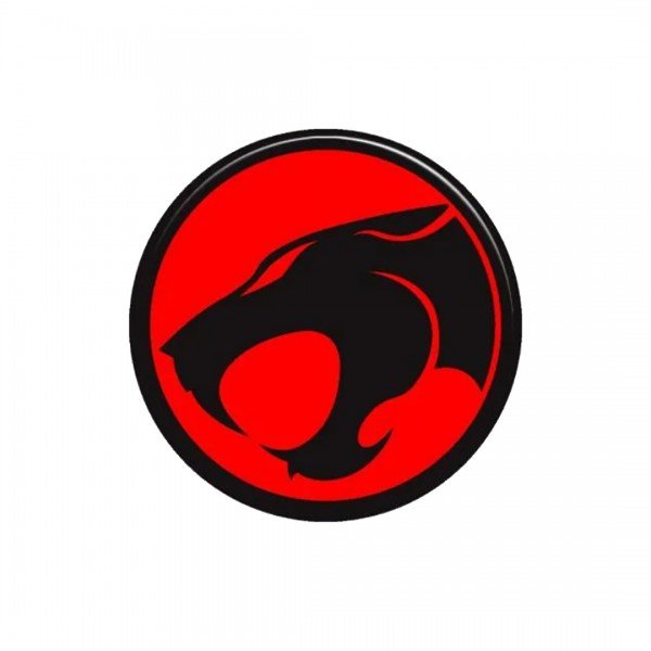 EMBLEMA OLHO DE TANDERA 60MM VERMELHO REFLETIVO